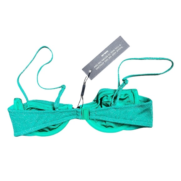 Triangl Swimwear Swim New Triangl Swimwear Mala Jaded Sparkle Bikini Swim Top Poshmark